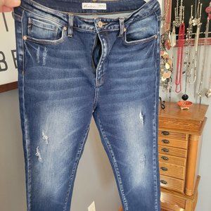 Kancan distressed jeans